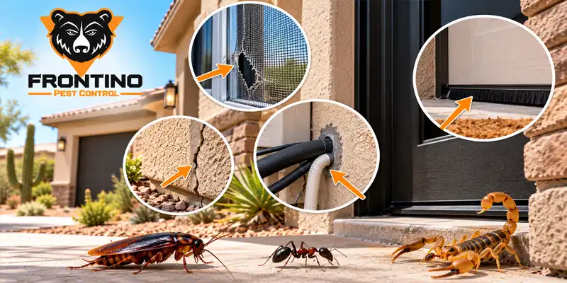 Where Are Pests Getting In? 10 Tiny Openings Around Your Phoenix Home