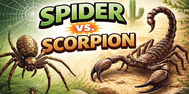 How to Identify a Scorpion vs. a Spider: Know What You’re Dealing With!