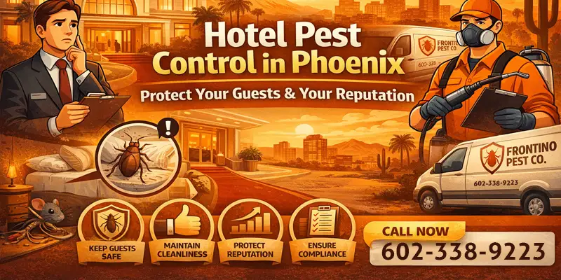 Why Pest Control is Essential for Hotels in Phoenix